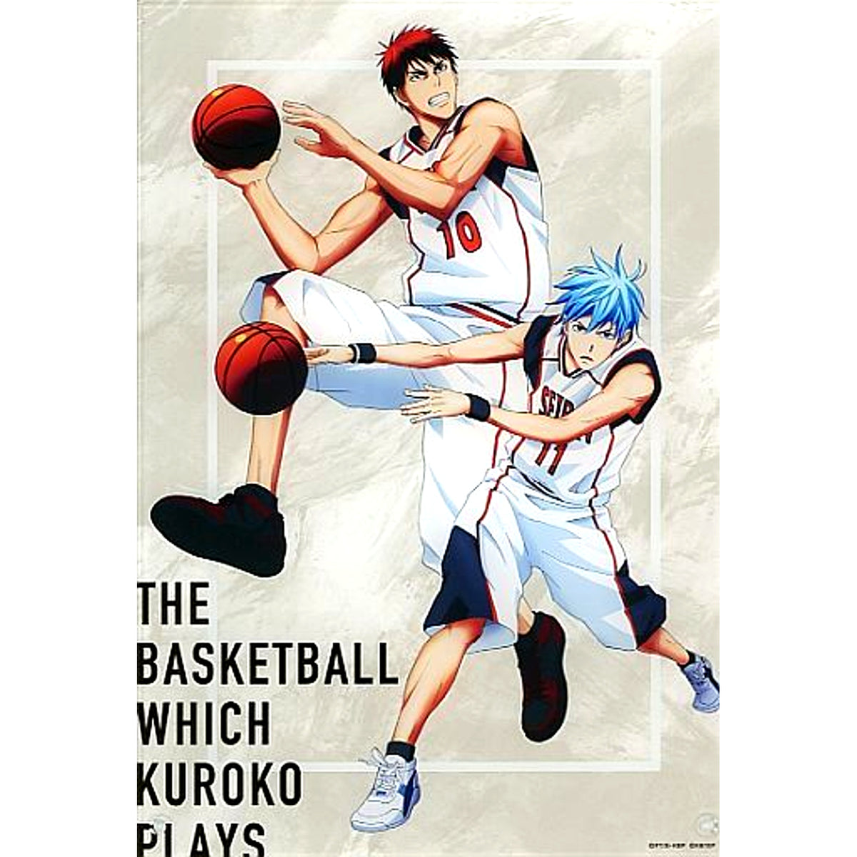 Tetsuya Kuroko and Taiga Kagami Acrylic Panel Kuroko's Basketball ANIMATION GALLERY 10 Years of Miracles [USED]