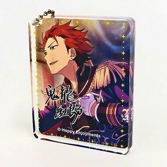 Kuro Kiryu Ensemble Stars! x animate cafe operated by Youme cafe Trading Acrylic Plate Keychain Group A Overseas Limited [USED]