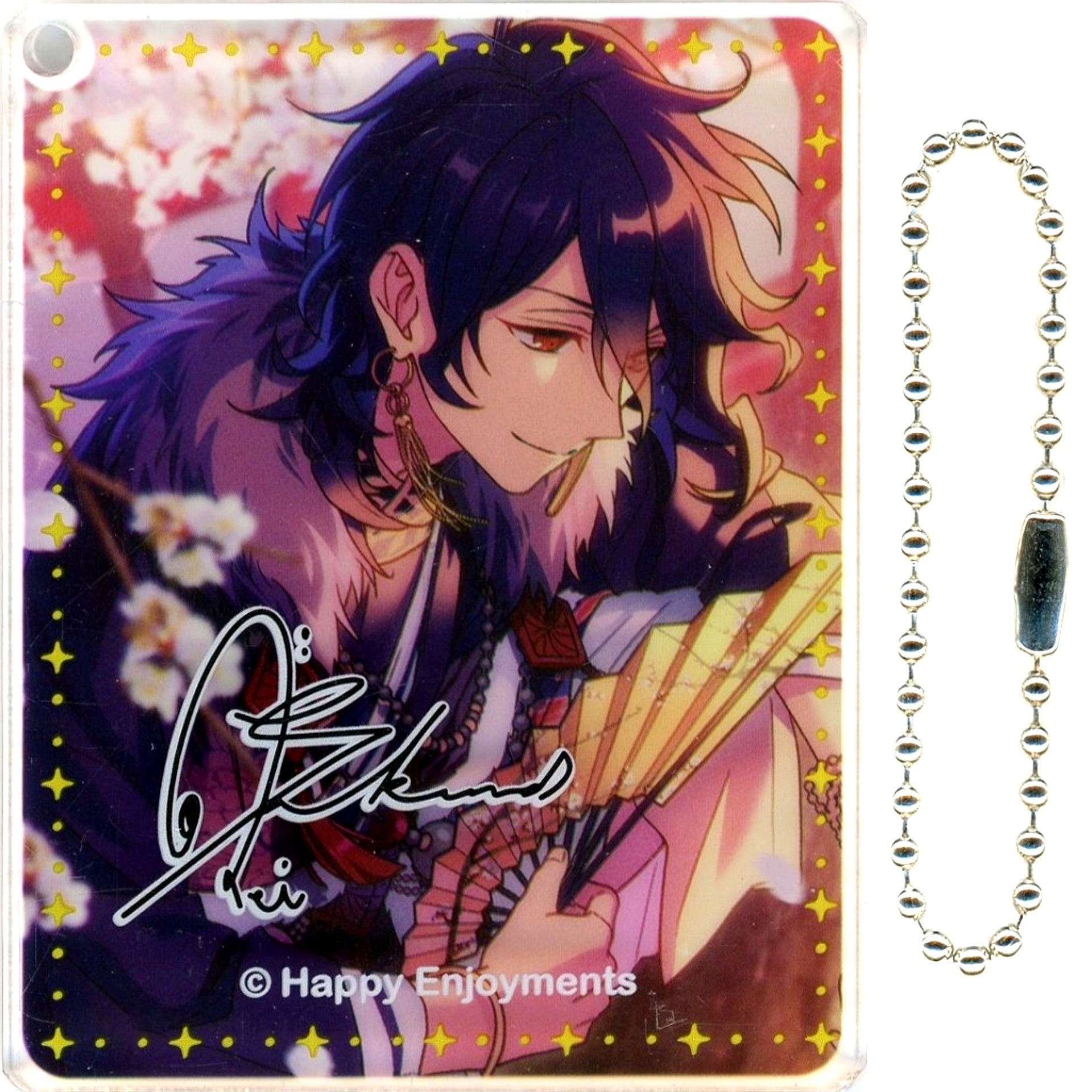 Rei Sakuma Ensemble Stars! x animate cafe operated by Youme cafe Trading Acrylic Plate Keychain Group C Overseas Exclusive [USED]