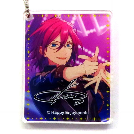 Ibara Saegusa Ensemble Stars! x animate cafe operated by Youme cafe Trading Acrylic Plate Keychain Group C Overseas Limited [USED]