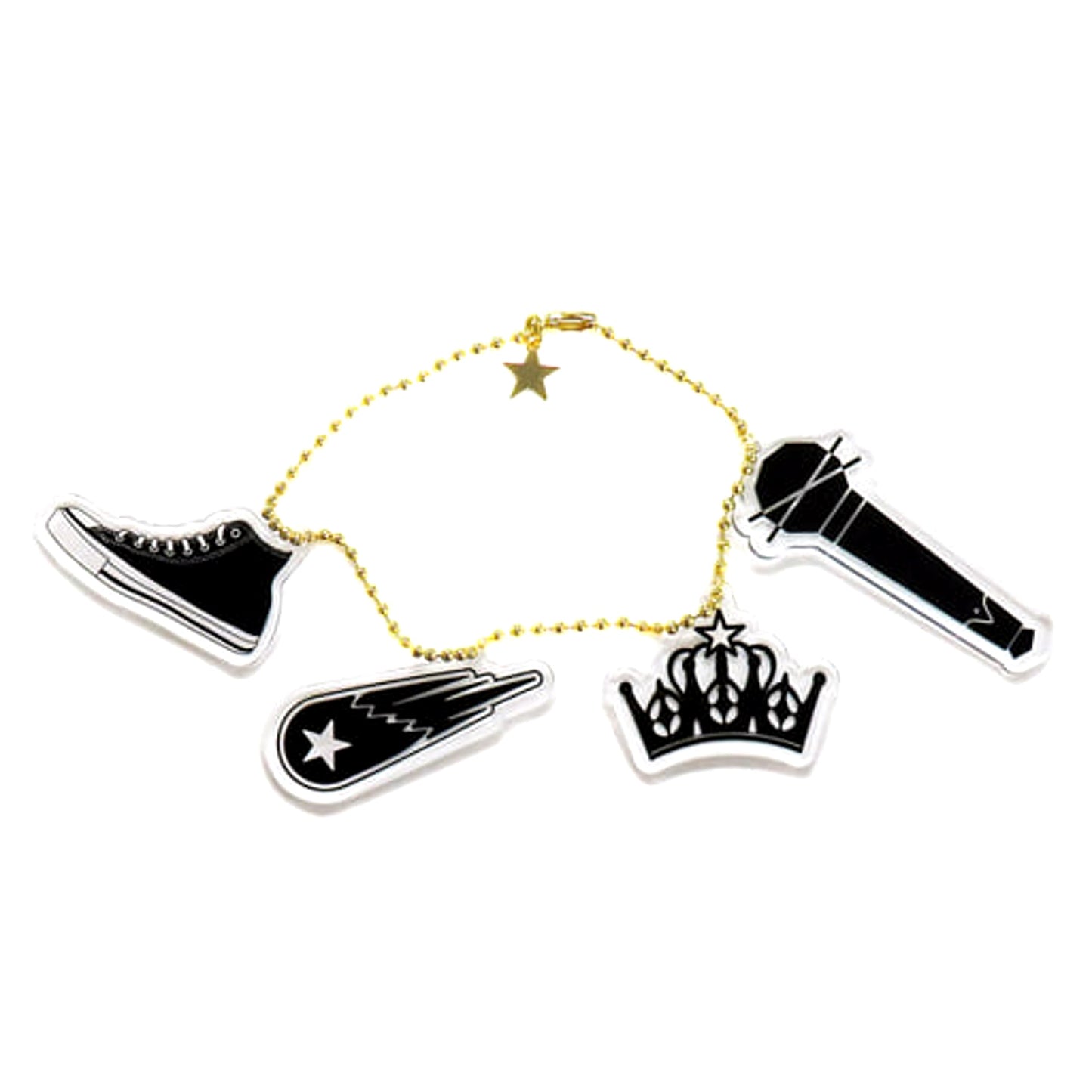 Hololive Hoshimachi Suisei X Converse Tokyo Hoshimachi Suisei Acrylic Keychain Keychains [USED]