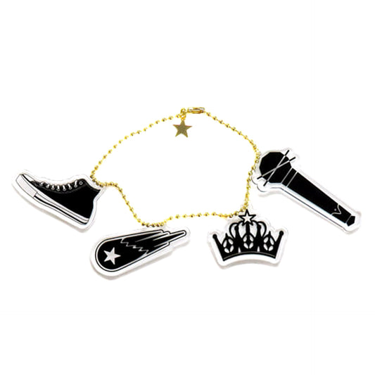 Hololive Hoshimachi Suisei X Converse Tokyo Hoshimachi Suisei Acrylic Keychain Keychains [USED]