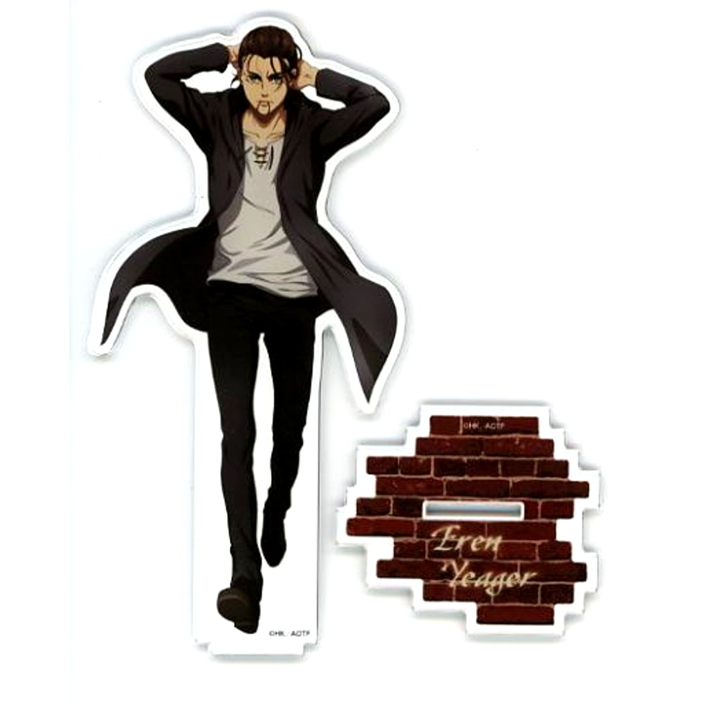 Eren Yeager Attack on Titan The Final Season Don Quijote 2nd Drawn BIG Acrylic Stand vol.2 [USED]