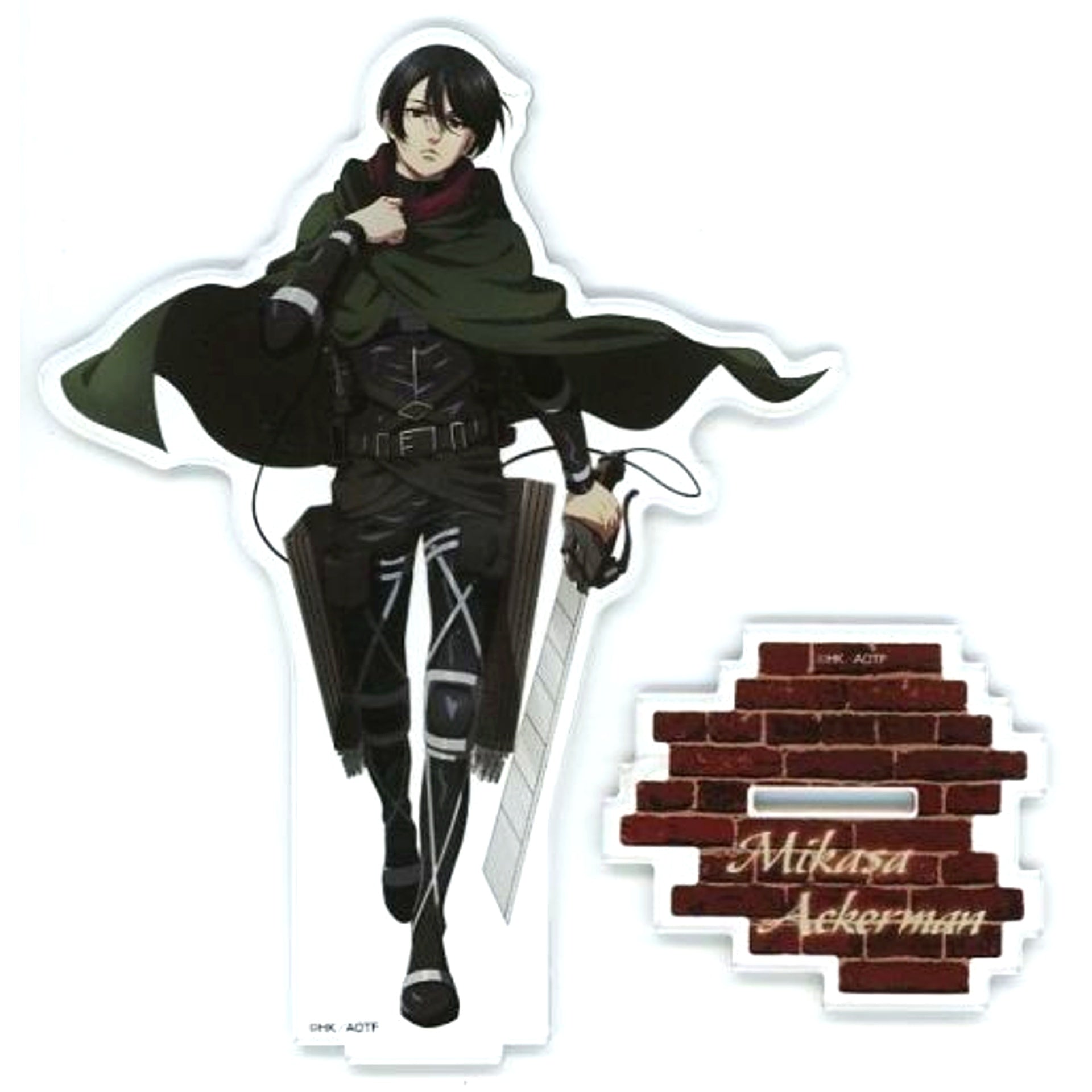 Mikasa Ackerman Attack on Titan The Final Season Don Quijote 2nd Drawn BIG Acrylic Stand vol.2 [USED]