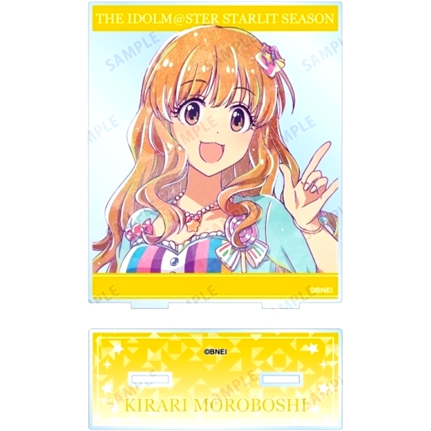 Kirari Moroboshi Ani-Art The Idolmaster Starlit Season BIG Acrylic Stand [USED]