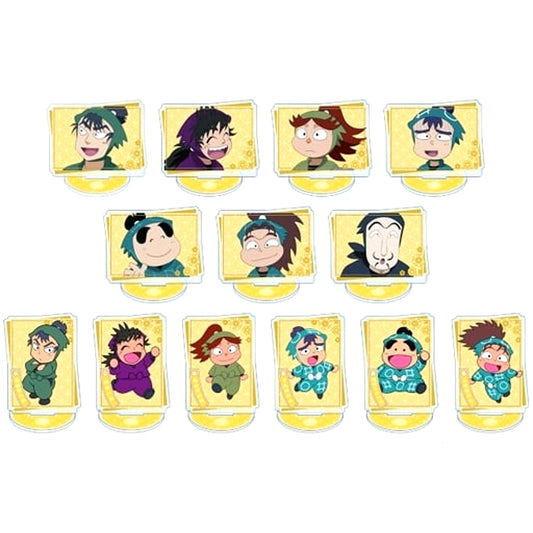 Set of 13 Nintama Rantaro Equipment Committee Ver. Trading Acrylic Stand [USED]