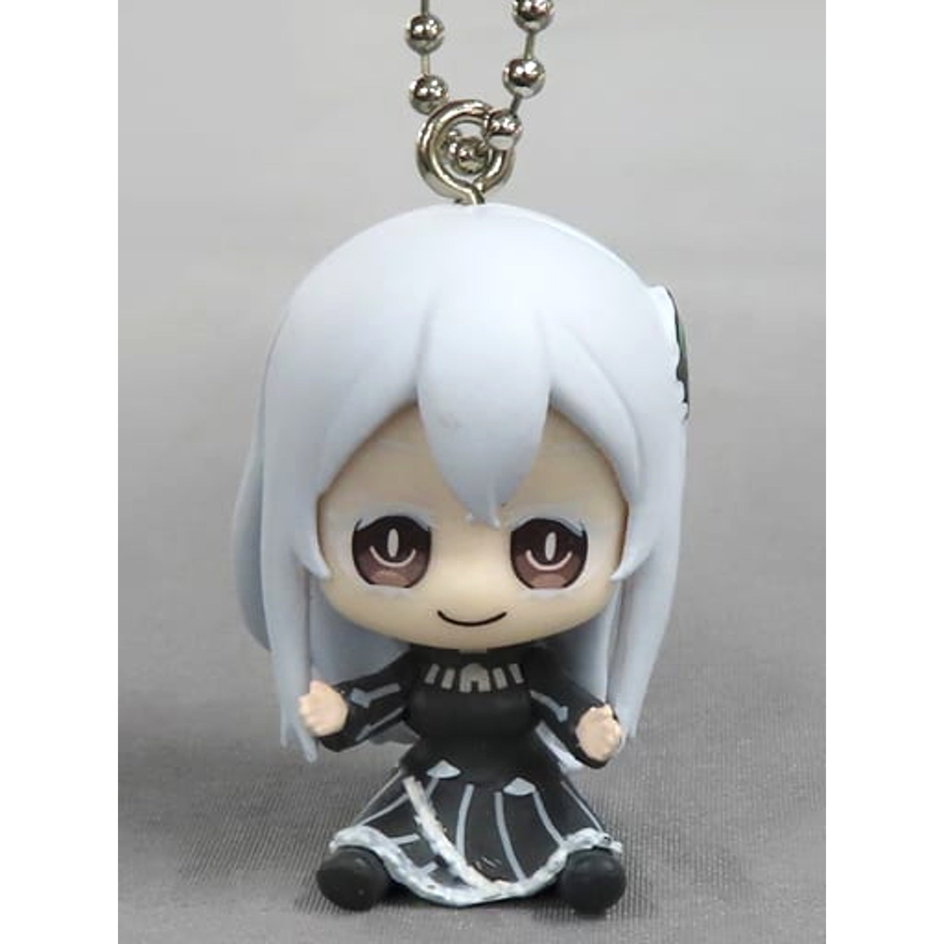 Re:ZERO -Starting Life in Another World- Echidna Mugyutto Capsule Collection Figures 2 Keychains [USED]