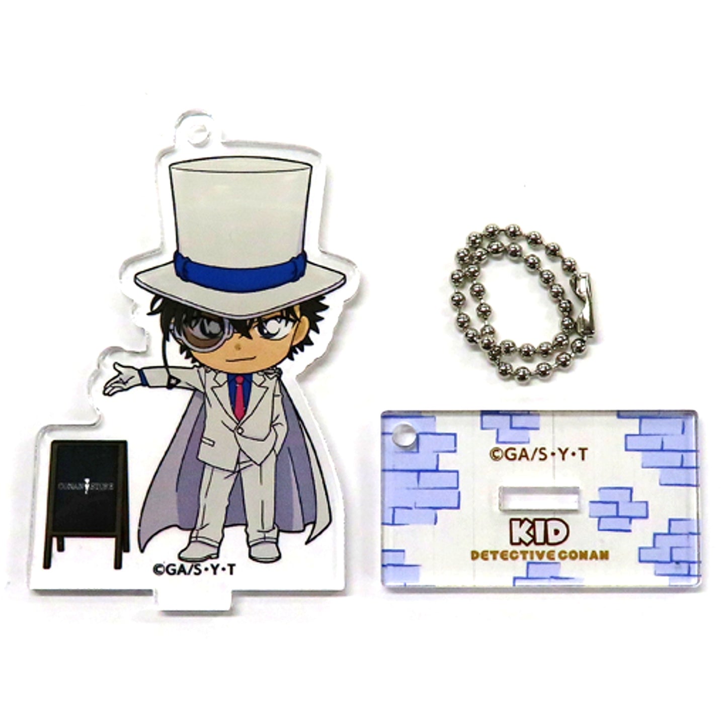 Kaito Kid Detective Conan Acrylic Keychain Collection with Stand Conan Store Limited [USED]