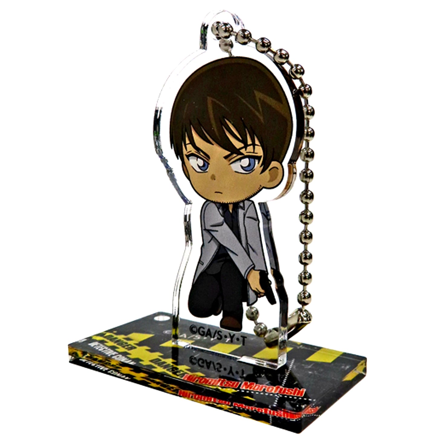 Hiromitsu Morofushi Detective Conan Acrylic Keychain Collection with Stand Police [USED]