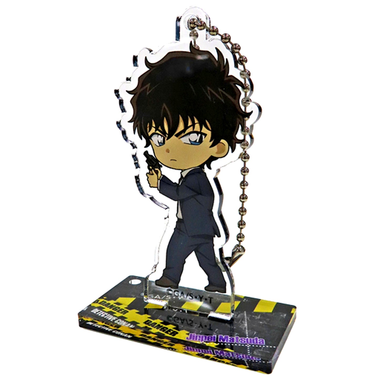 Jinpei Matsuda Detective Conan Acrylic Keychain Collection with Stand Police [USED]