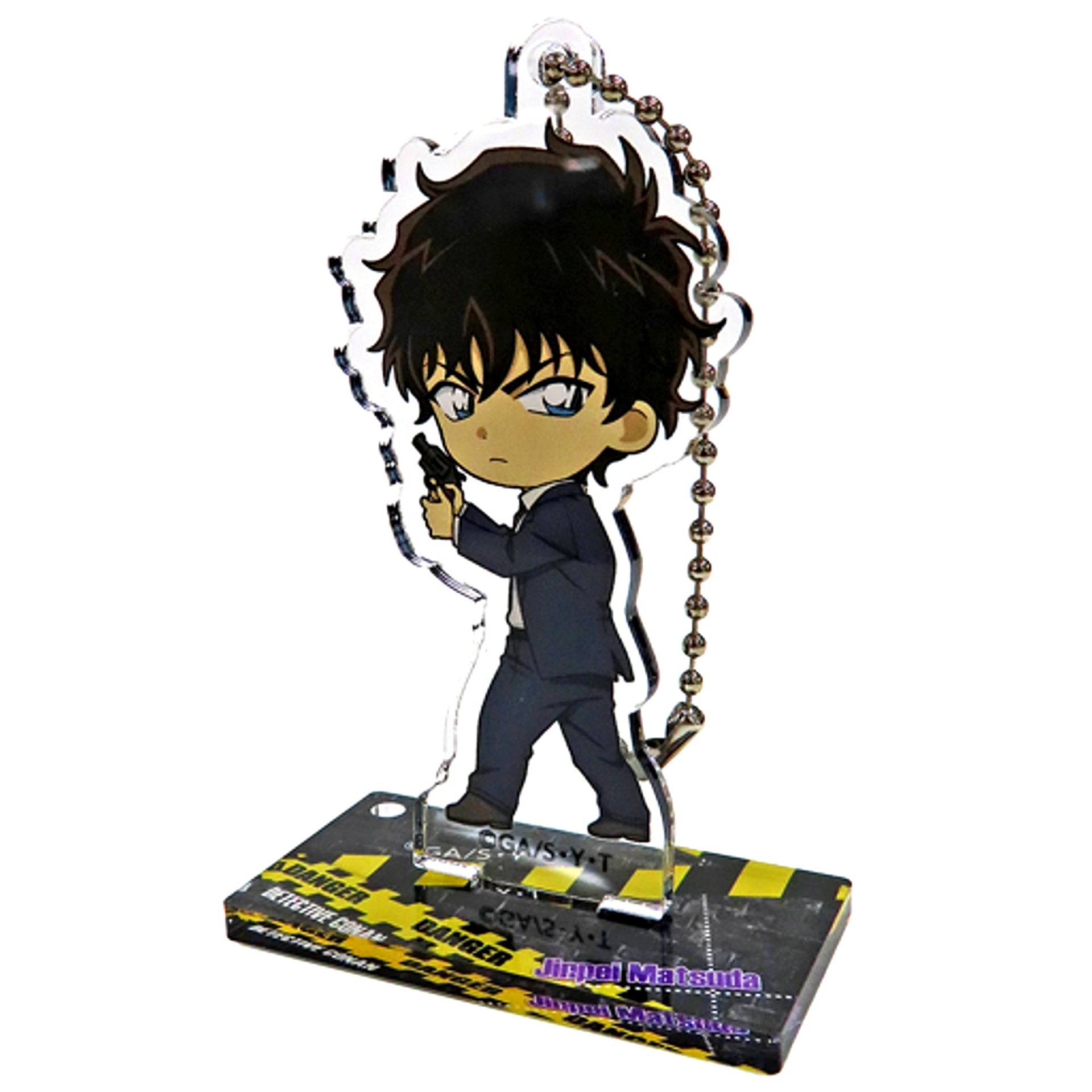 Jinpei Matsuda Detective Conan Acrylic Keychain Collection with Stand Police [USED]