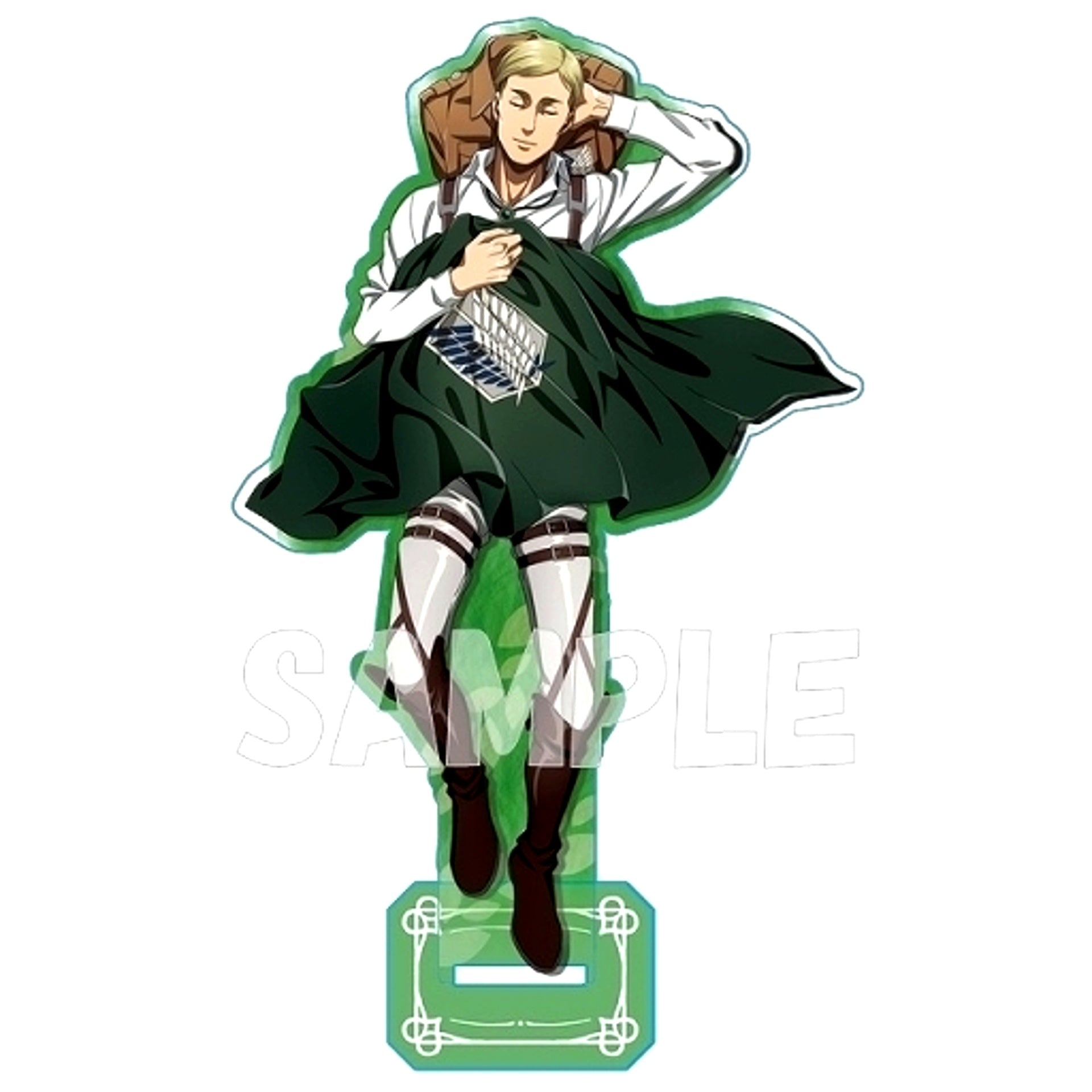 Erwin Smith Attack on Titan Hinatabokko Ver. Acrylic Stand [USED]
