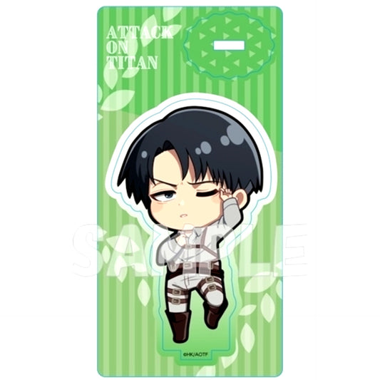 Levi Ackerman Sunbathing Ver. Mini Acrylic Stand Attack on Titan [USED]