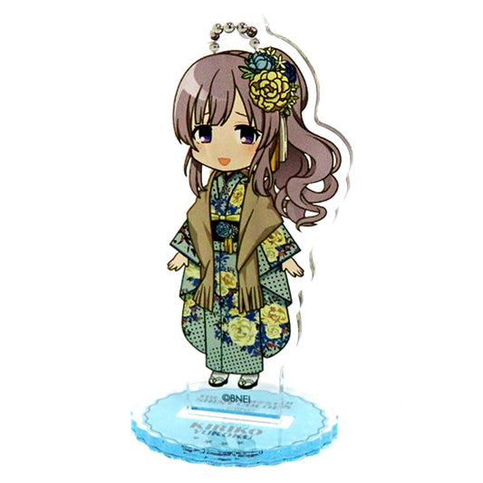 Kiriko Yukoku New Year Haregi Ver. Chibi Character Acrylic Stand The Idolmaster Shiny Colors [USED]