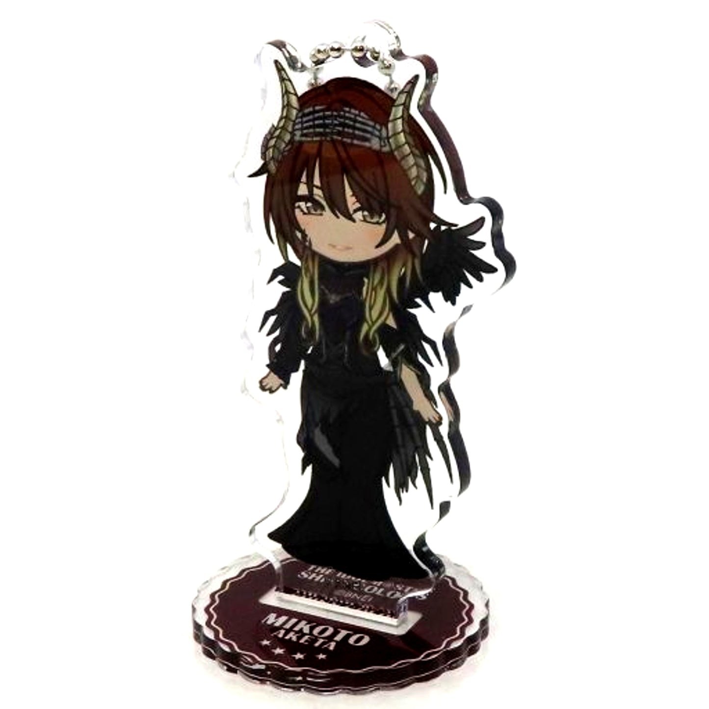 Mikoto Aketa The Idolm@ster Shiny Colors Acrylic Stand Chibi Character Midnight Monster ver. [USED]