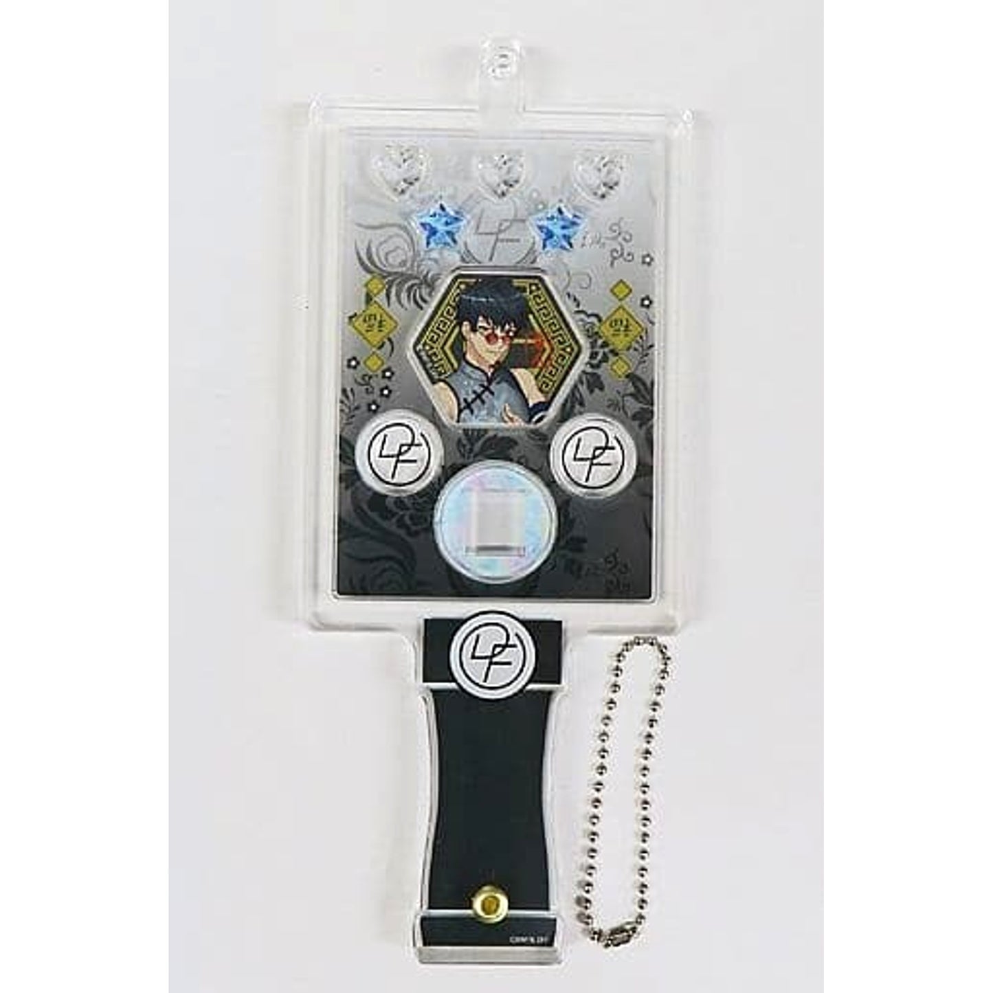 Kujibikido Hayato Kuroishi Selectable Card-type Penlight-style Slide Acrylic Keychain New Year!!!!!!! Beyond the Best! Dream Festival! Kuji Prize A-1-7 [USED]