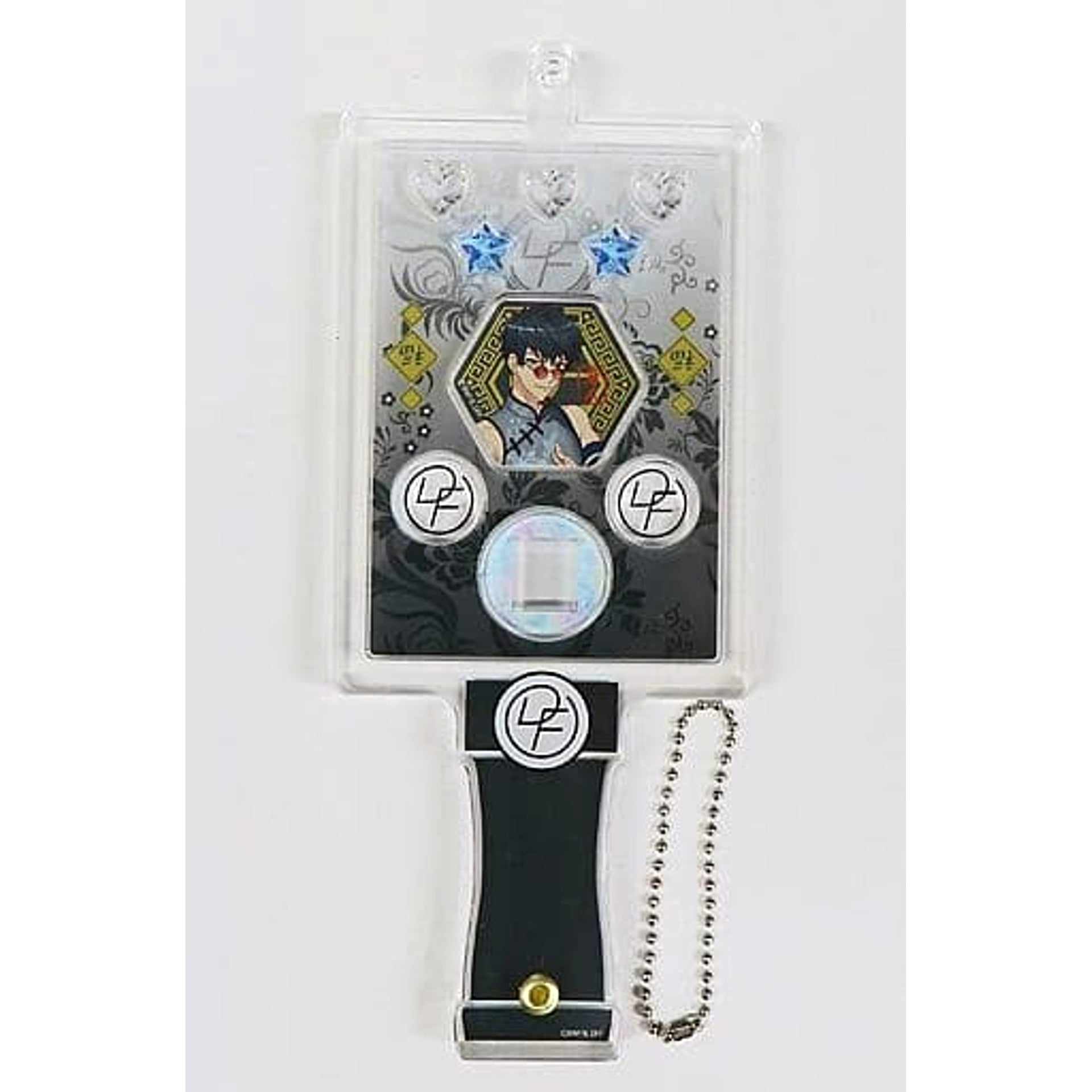 Kujibikido Hayato Kuroishi Selectable Card-type Penlight-style Slide Acrylic Keychain New Year!!!!!!! Beyond the Best! Dream Festival! Kuji Prize A-1-7 [USED]