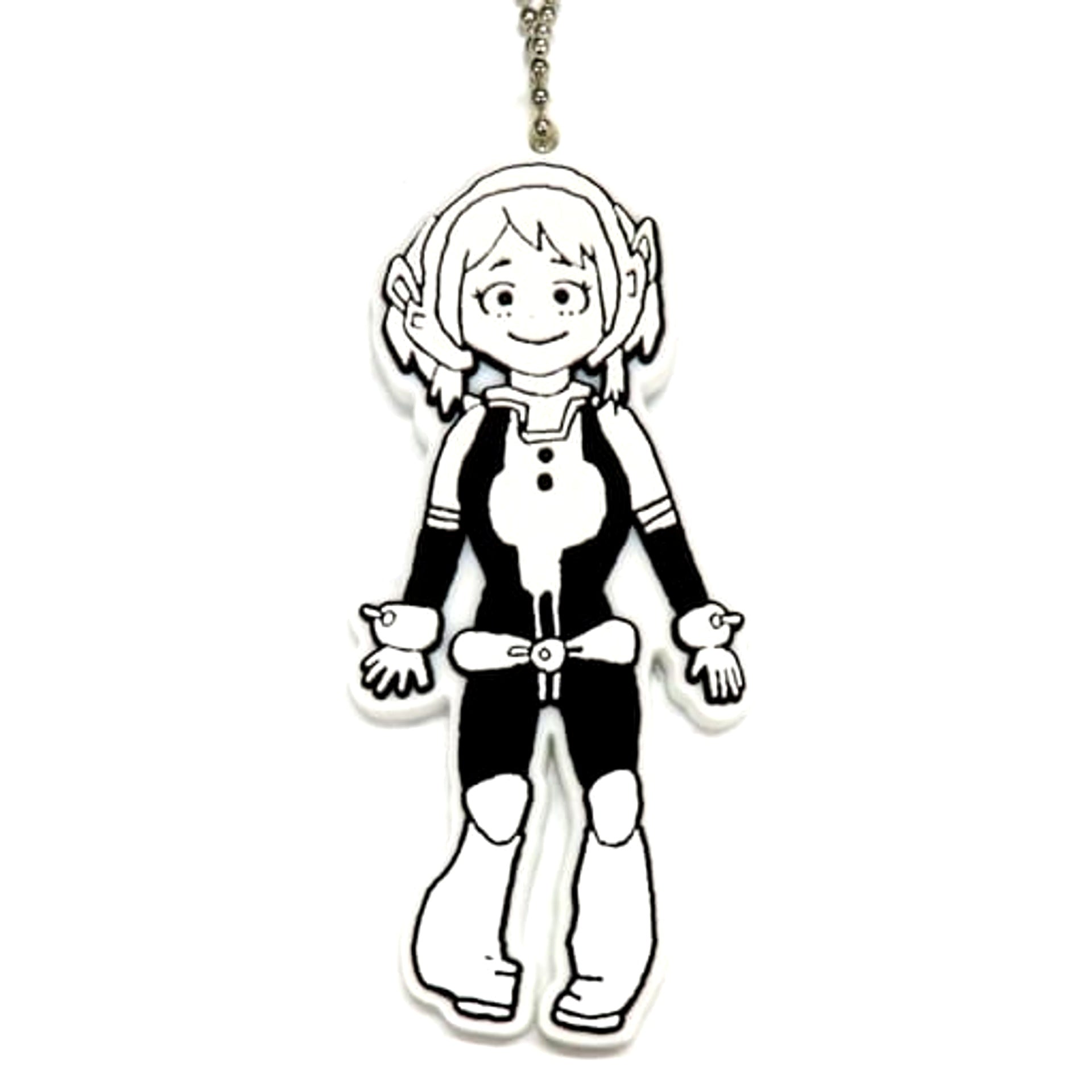 My Hero Academia Ochaco Uraraka Ichiban Kuji Begin The Hero! Deku's Hero Rubber Keychain Prize F Keychains [USED]