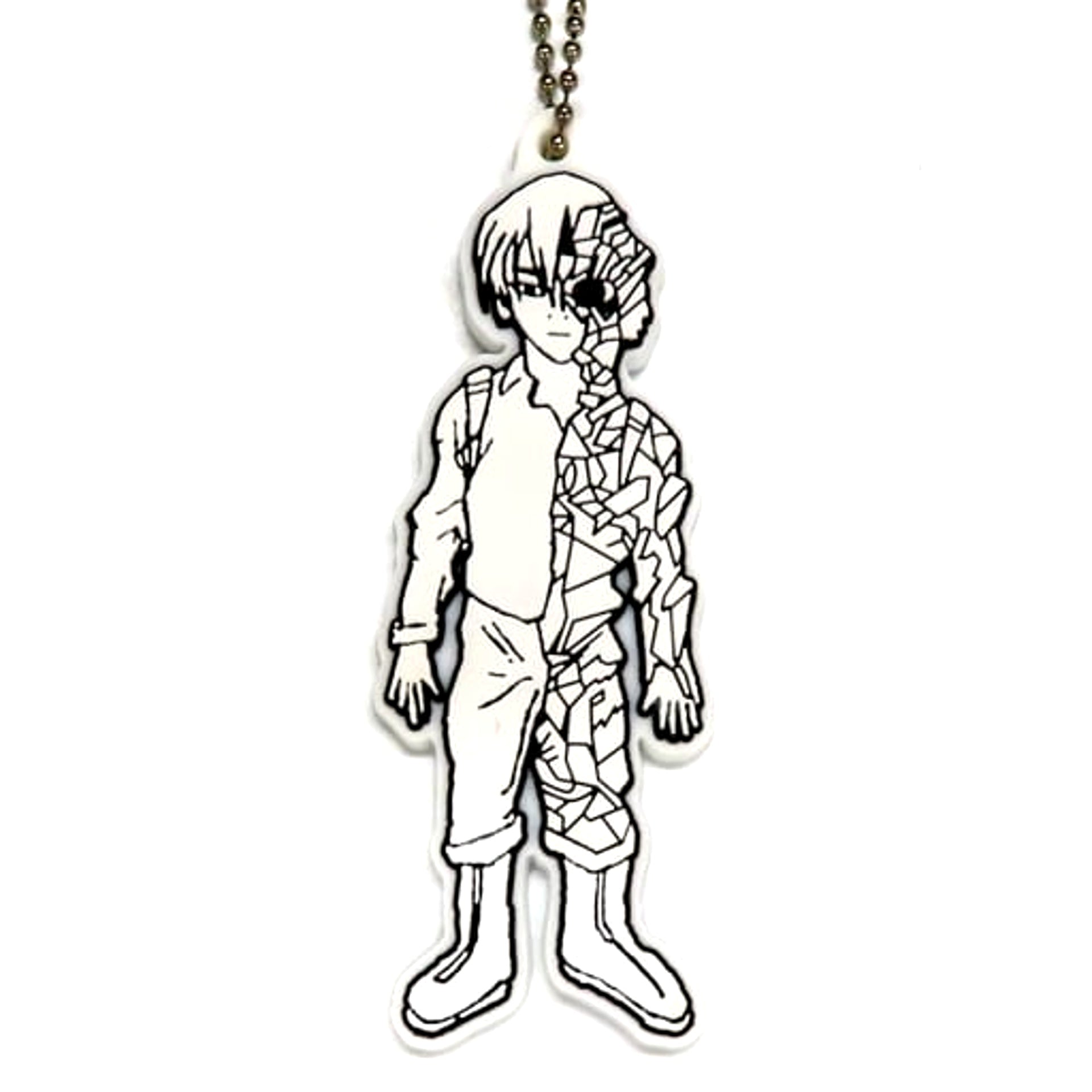My Hero Academia Shoto Todoroki Ichiban Kuji Begin The Hero! Deku's Hero Rubber Keychain Prize F Keychains [USED]