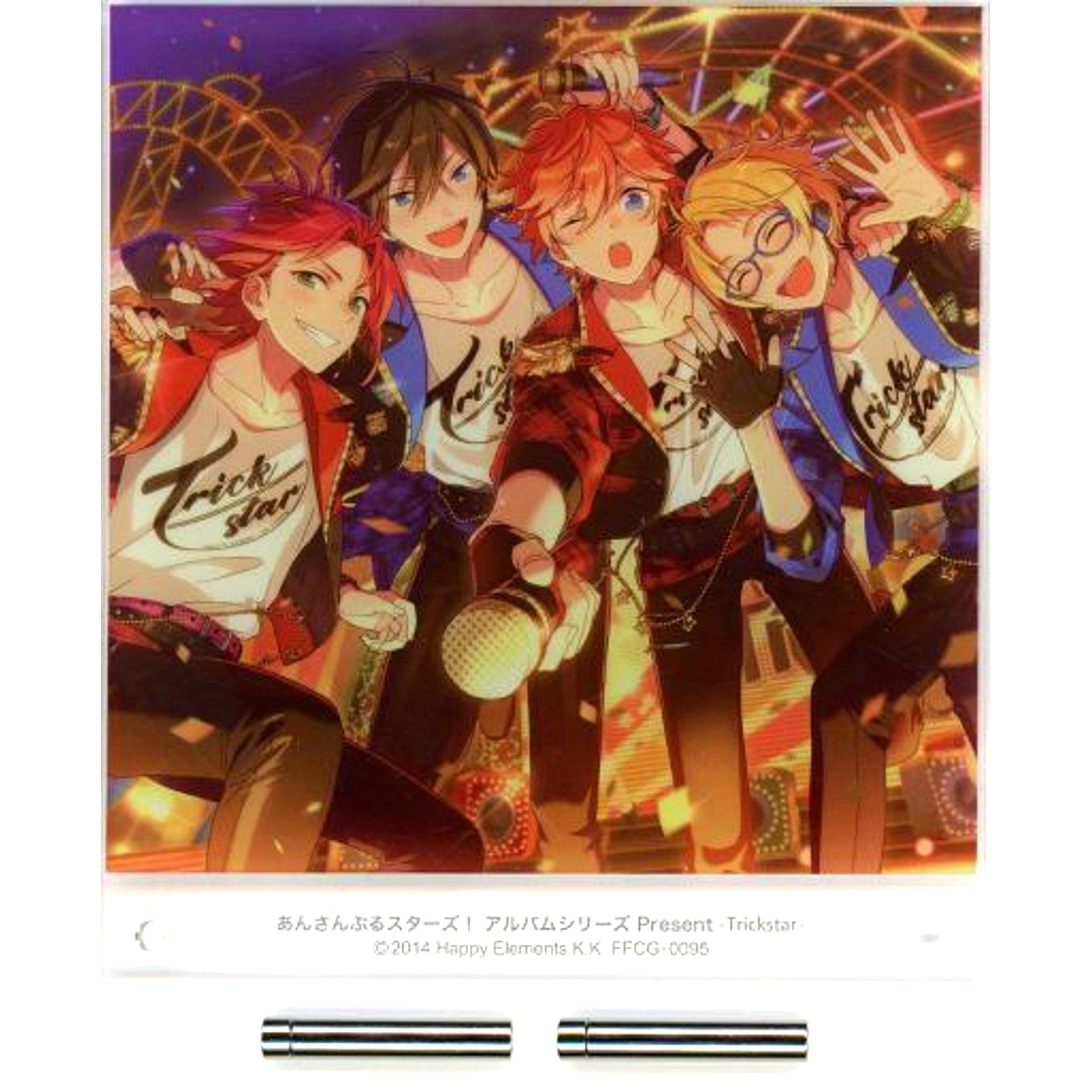 Trickstar Ensemble Stars! Album Series Present Trickstar First Press Limited Edition Bundle Bonus Jacket Design Acrylic Panel [USED]