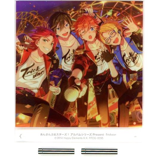 Trickstar Ensemble Stars! Album Series Present Trickstar First Press Limited Edition Bundle Bonus Jacket Design Acrylic Panel [USED]