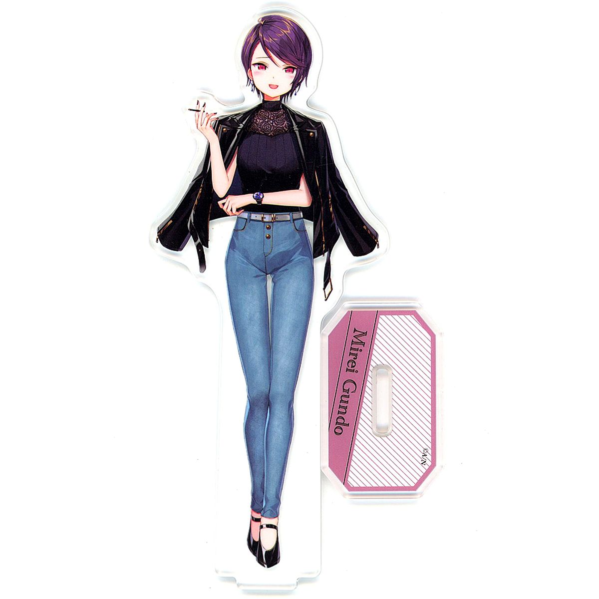 Gundo Mirei Acrylic Stand Virtual YouTuber Nijisanji Welcome Goods [USED]