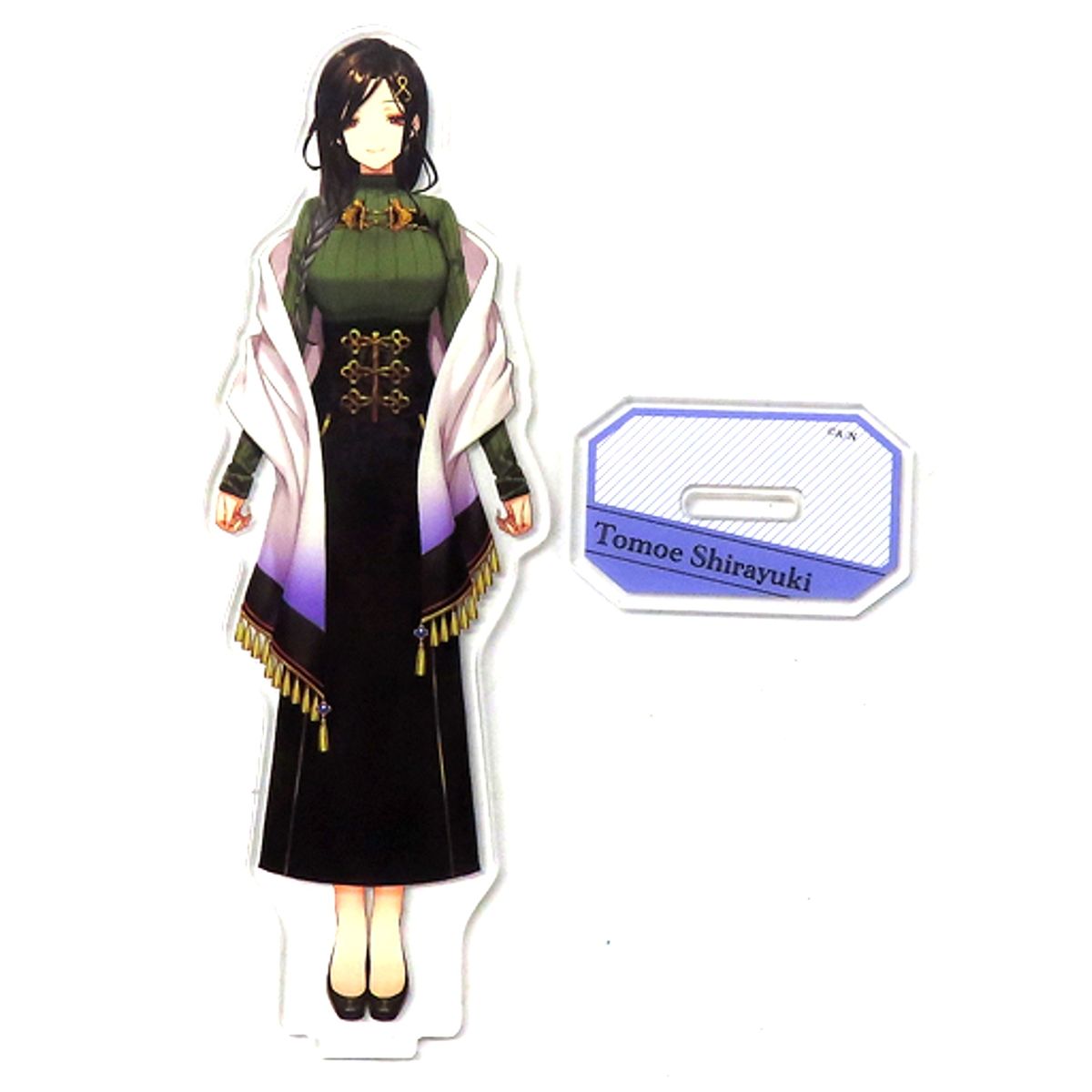 Shirayuki Tomoe Acrylic Stand Virtual YouTuber Nijisanji Welcome Goods [USED]