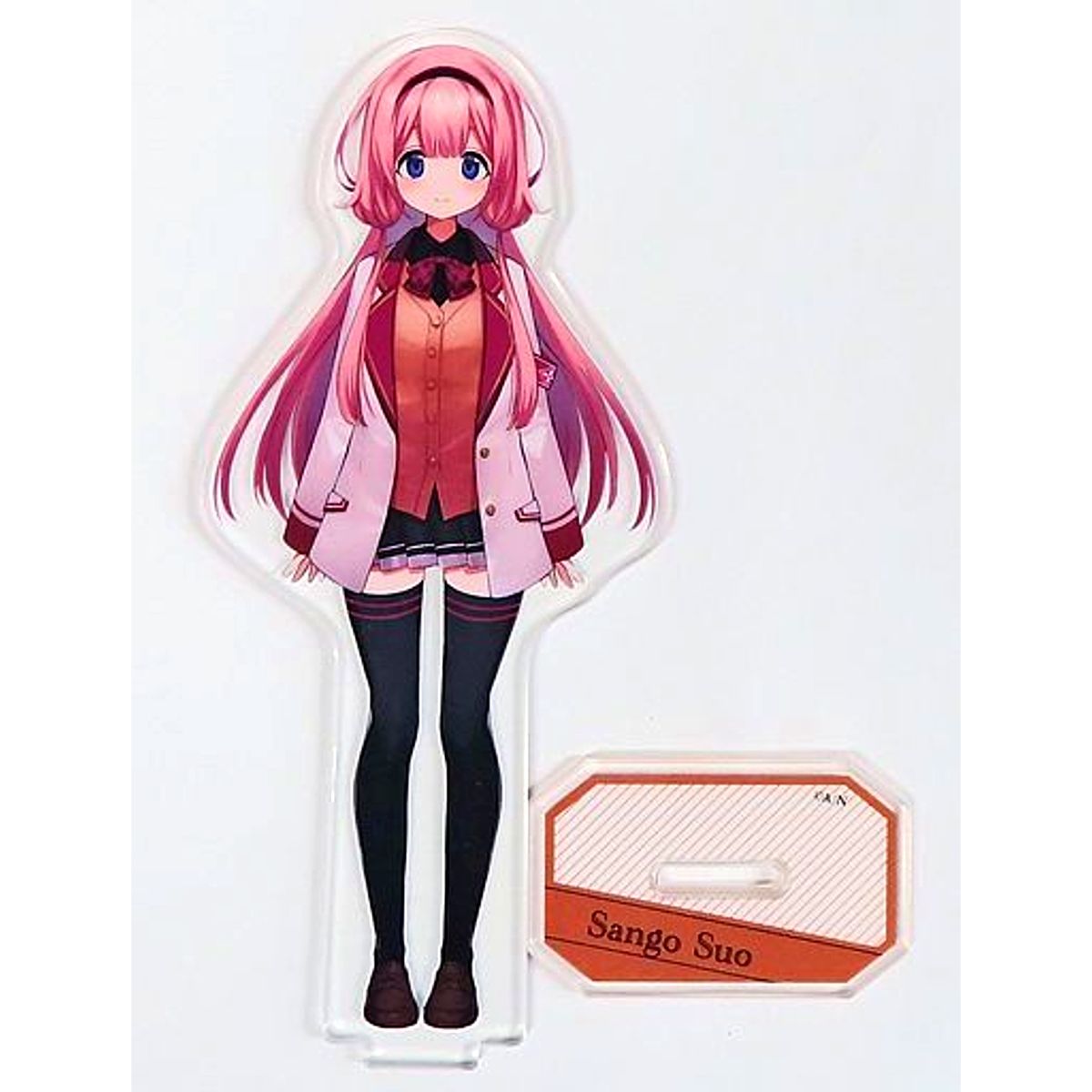 Suo Sango Virtual YouTuber Nijisanji Acrylic Stand Welcome Goods [USED]