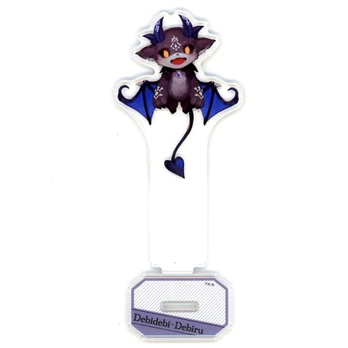 Debidebi Debiru Virtual YouTuber Nijisanji Acrylic Stand Welcome Goods [USED]