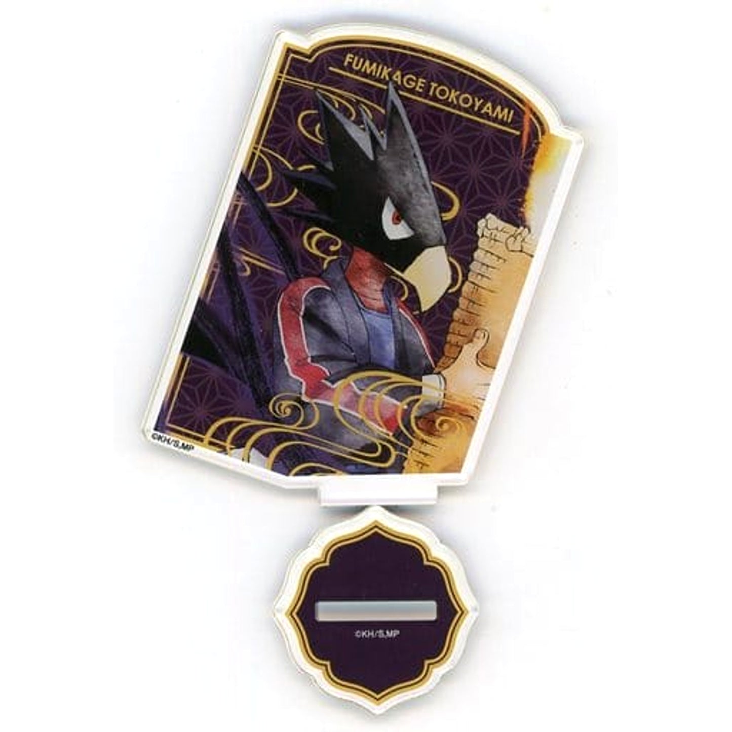My Hero Academia Fumikage Tokoyami Chara Pop Store Acrylic Stand Collection Create and Sell! Yaoyorozuya Goods Acrylic Stands [USED]