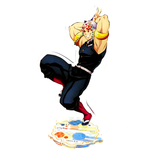 Tengen Uzui Demon Slayer Total Concentration Exhibition Mugen Train Arc & Entertainment District Arc Acrylic Mascot Stand [USED]
