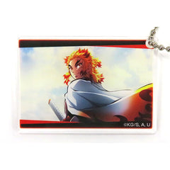 Demon Slayer: Kimetsu no Yaiba Total Concentration Exhibition - Mugen Train Arc & Entertainment District Arc Kyojuro Rengoku Acrylic Plate Looking Back ver. Acrylic Stands [USED]