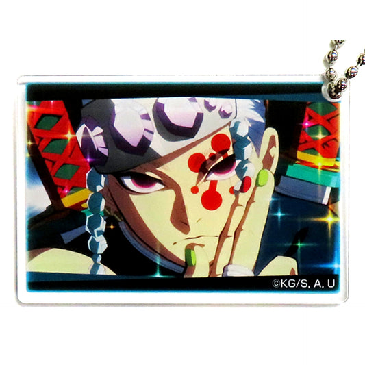 Tengen Uzui Pose Demon Slayer Total Concentration Exhibition Mugen Train Arc & Entertainment District Arc Acrylic Plate [USED]