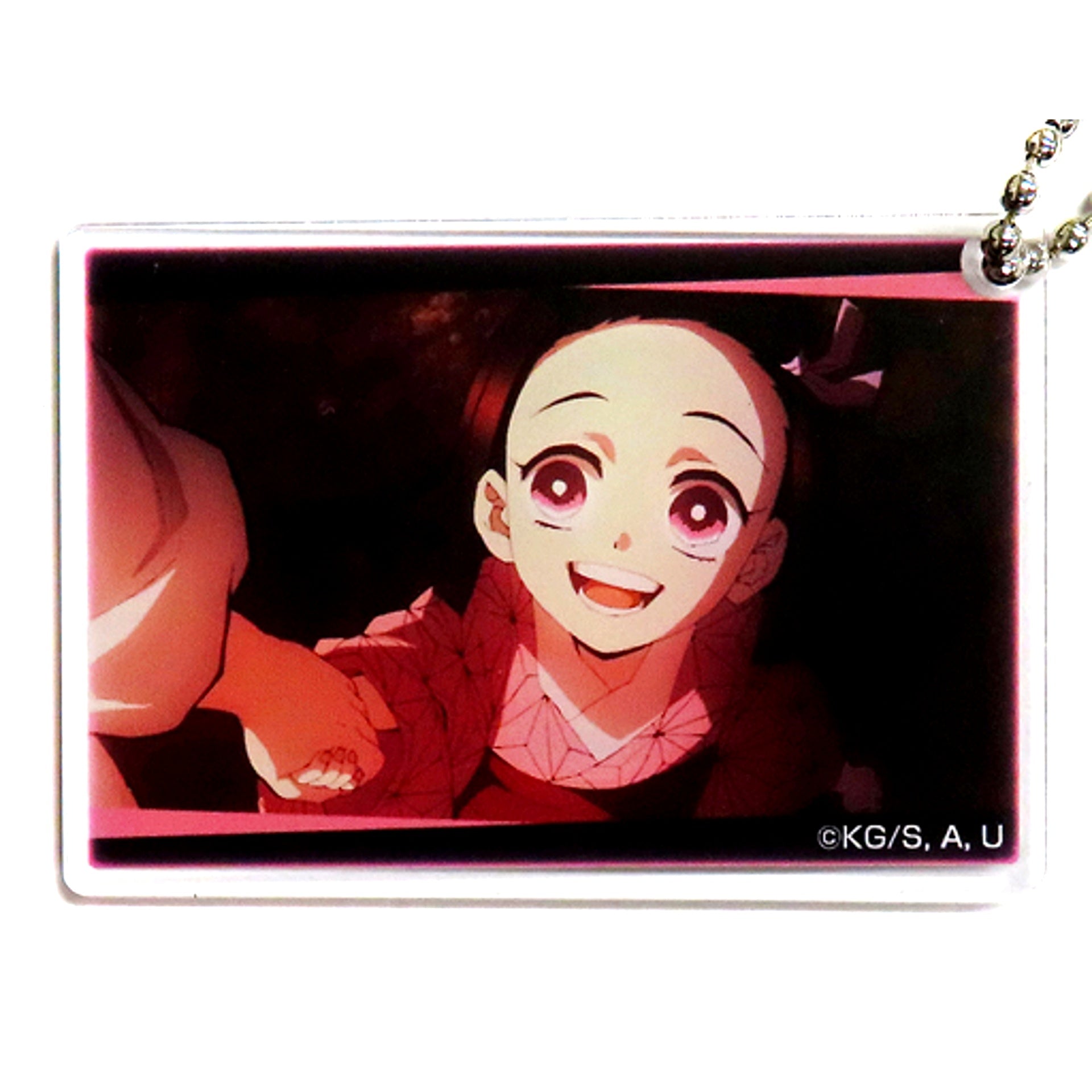 Nezuko Kamado - Childhood Acrylic Plate Demon Slayer: Kimetsu no Yaiba Total Concentration Exhibition - Mugen Train Arc and Entertainment District Arc - [USED]