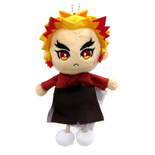 Demon Slayer: Kimetsu no Yaiba Mugen Train & Entertainment District Arc Kyojuro Rengoku Puppet Charm Total Concentration Exhibitions Limited Keychains [USED]