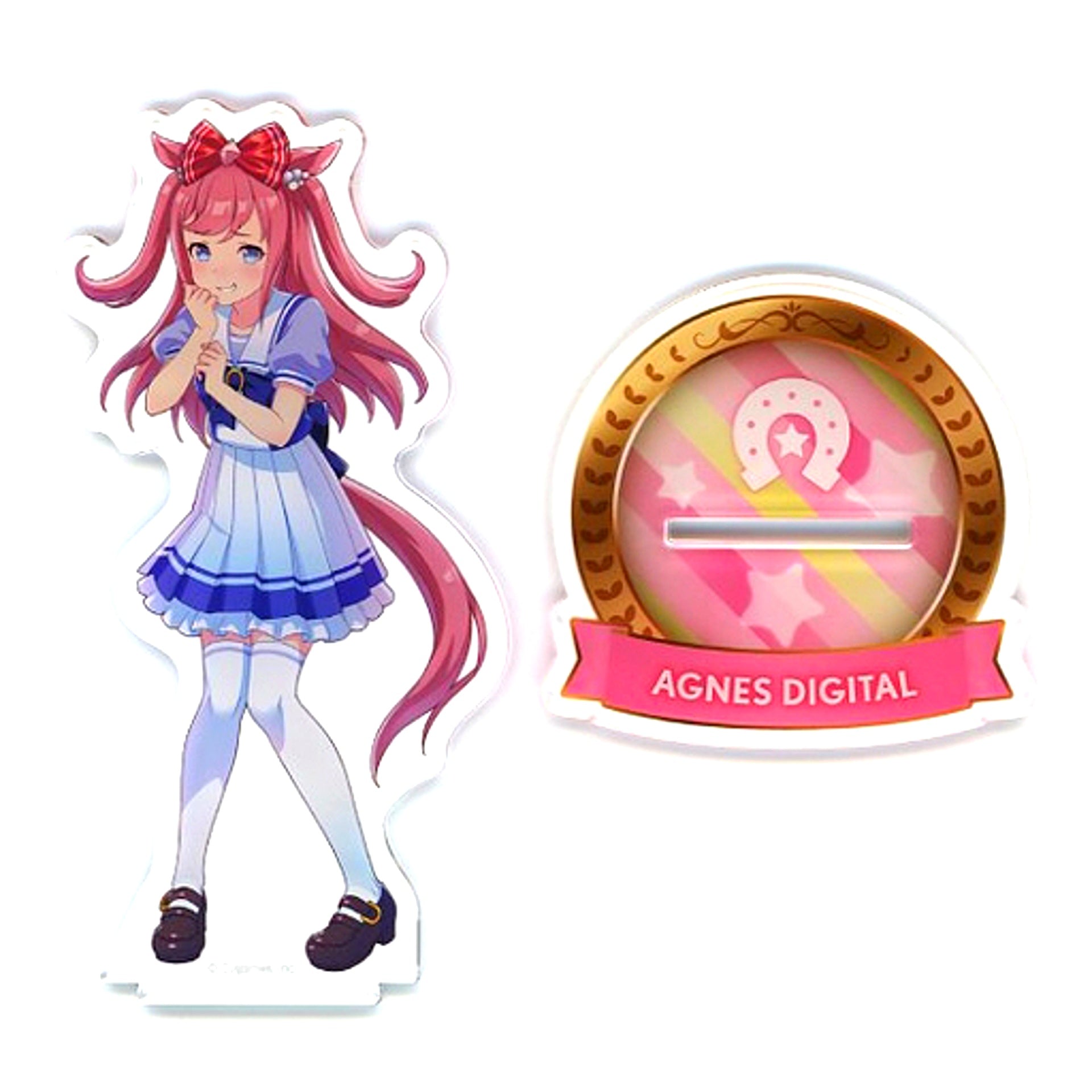 Agnes Digital Official Acrylic Stand School Uniform Ver. Umamusume: Pretty Derby 4th EVENT SPECIAL DREAMERS!! [USED]