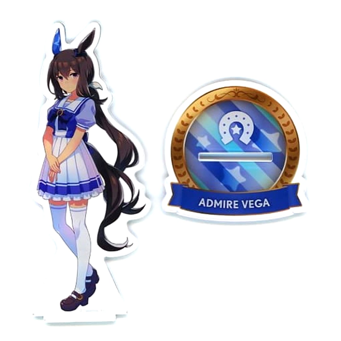 Admire Vega Uma Musume: Pretty Derby 4th Event Special Dreamers!! Official Acrylic Stand Uniform Ver. [USED]
