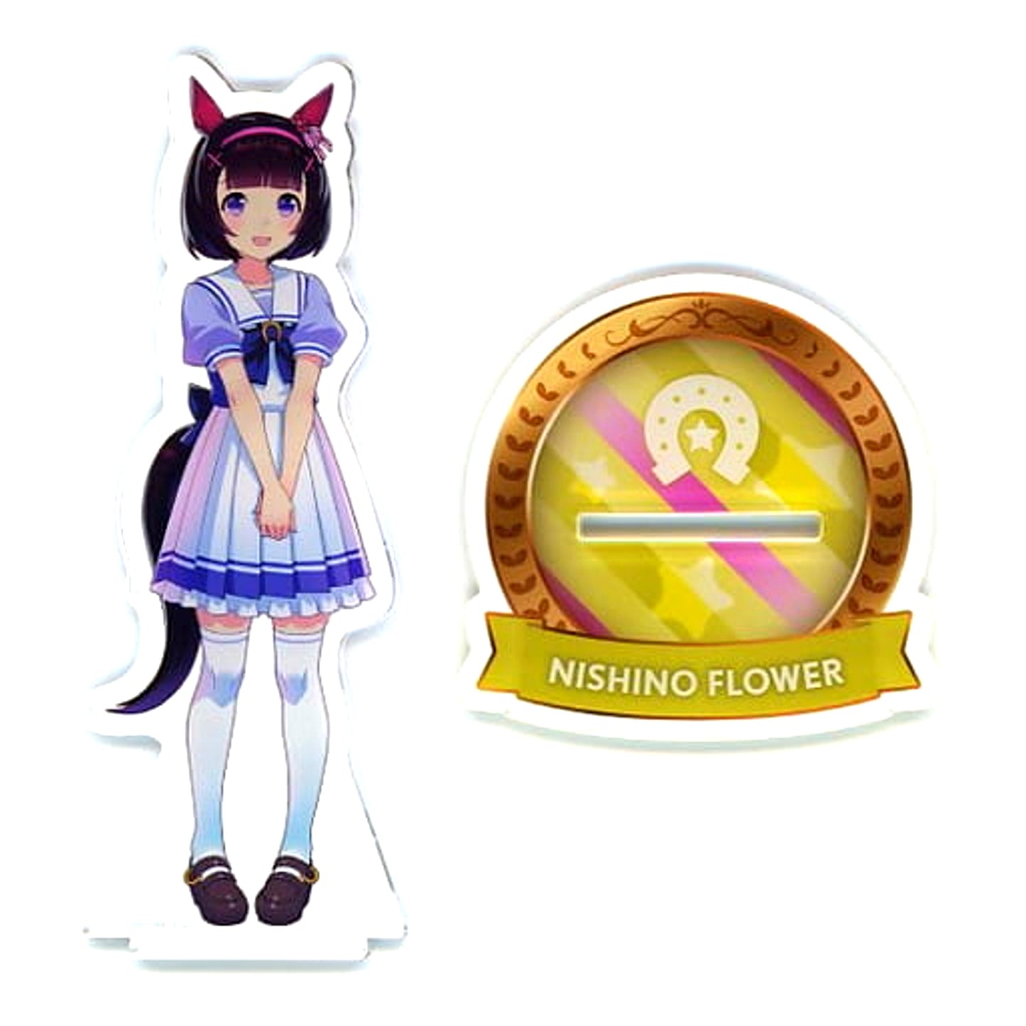 Nishino Flower Uma Musume: Pretty Derby Official Acrylic Stand Uniform Ver 4th EVENT SPECIAL DREAMERS!! [USED]