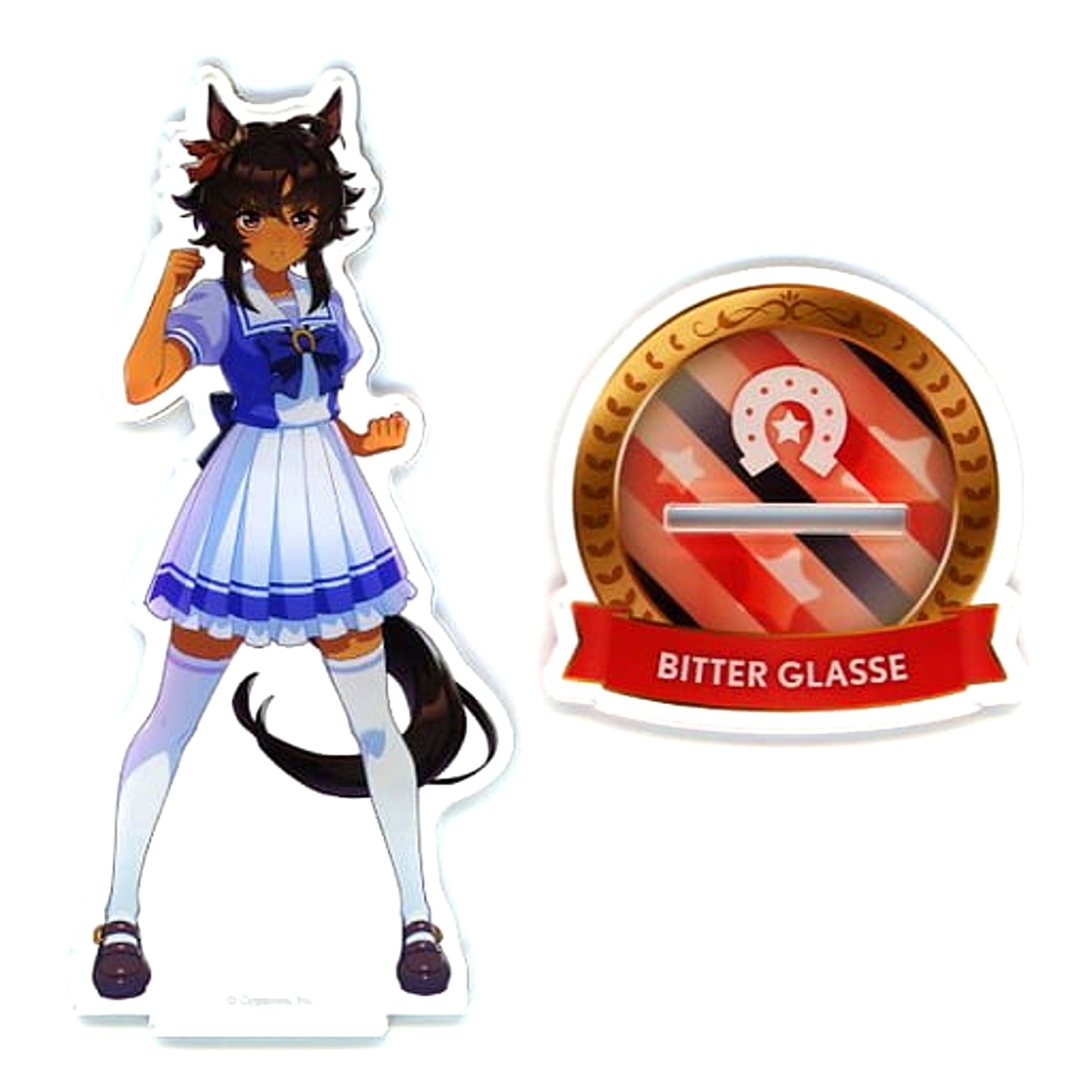 Bitter Glasse Uma Musume: Pretty Derby Official Acrylic Stand Uniform Ver 4th EVENT SPECIAL DREAMERS!! [USED]