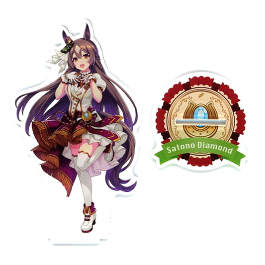 Satono Diamond Uma Musume: Pretty Derby 4th Event Special Dreamers!! Official Acrylic Stand New Stars Rose Ver. [USED]