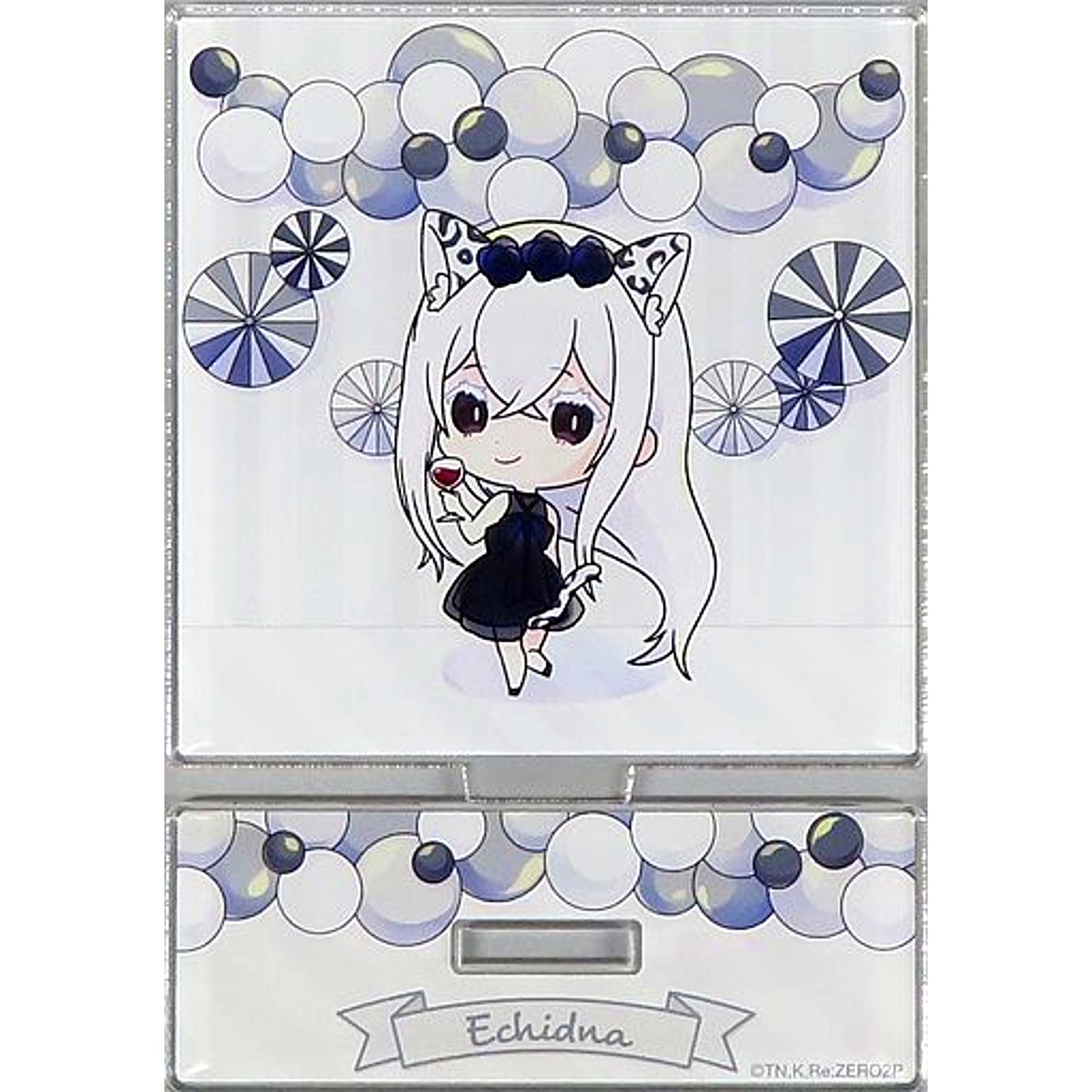 Echidna Mini Acrylic Stand Figure Kujibikido Re:ZERO -Starting Life in Another World- Kuji Mini! Kemomimi Ver. B-6 Prize [USED]