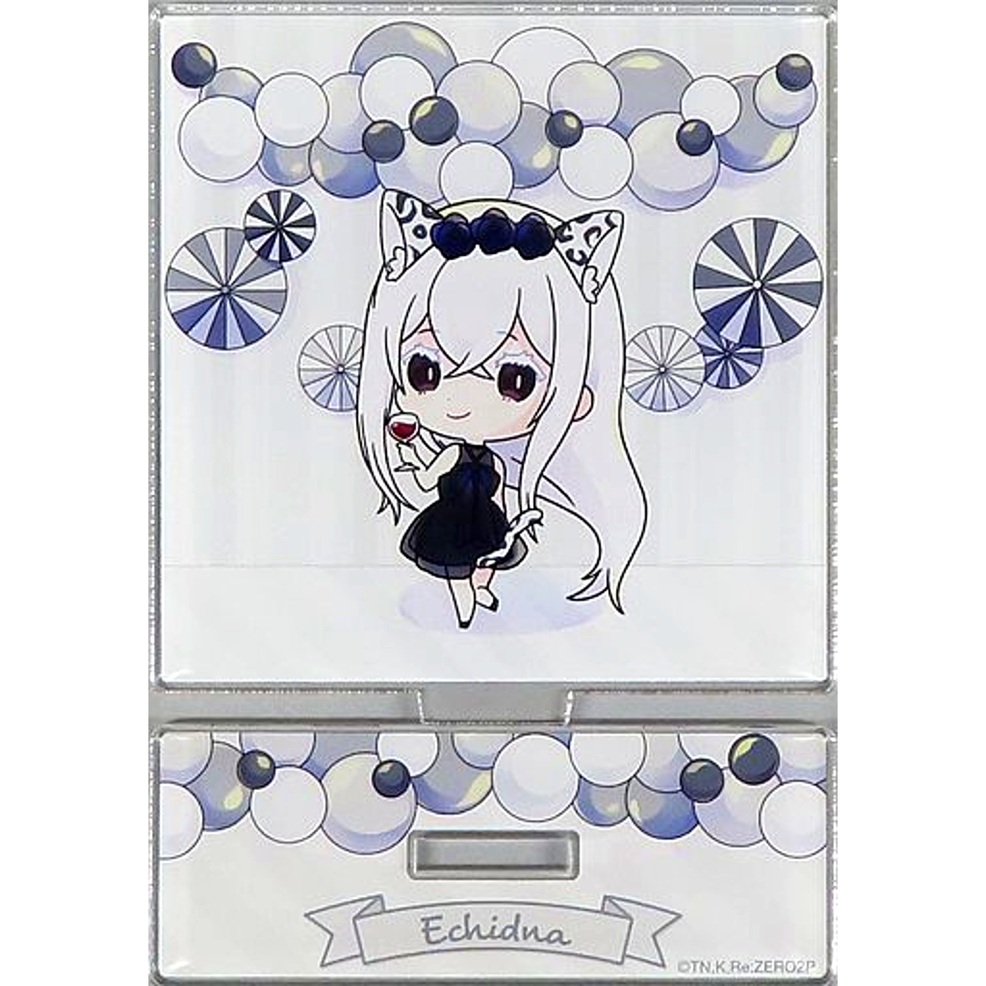 Echidna Mini Acrylic Stand Figure Kujibikido Re:ZERO -Starting Life in Another World- Kuji Mini! Kemomimi Ver. B-6 Prize [USED]