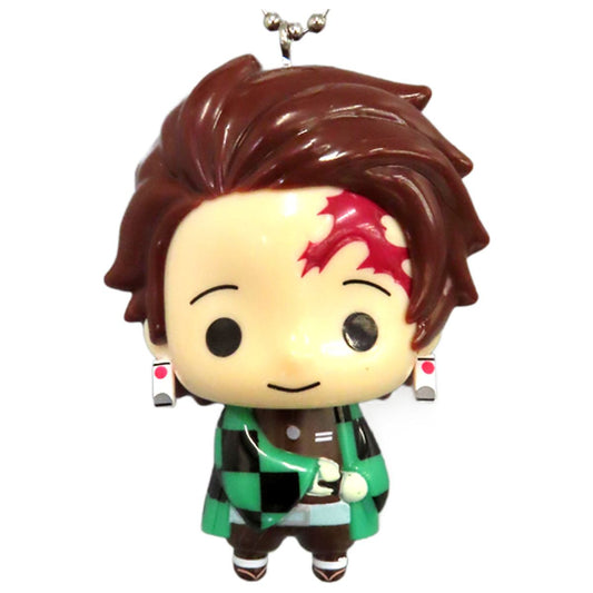 Demon Slayer: Kimetsu no Yaiba Tanjiro Kamado Yurayura Mascot Tanjiro Kamado, Nezuko Kamado, Inosuke Hashibira Mascot [USED]
