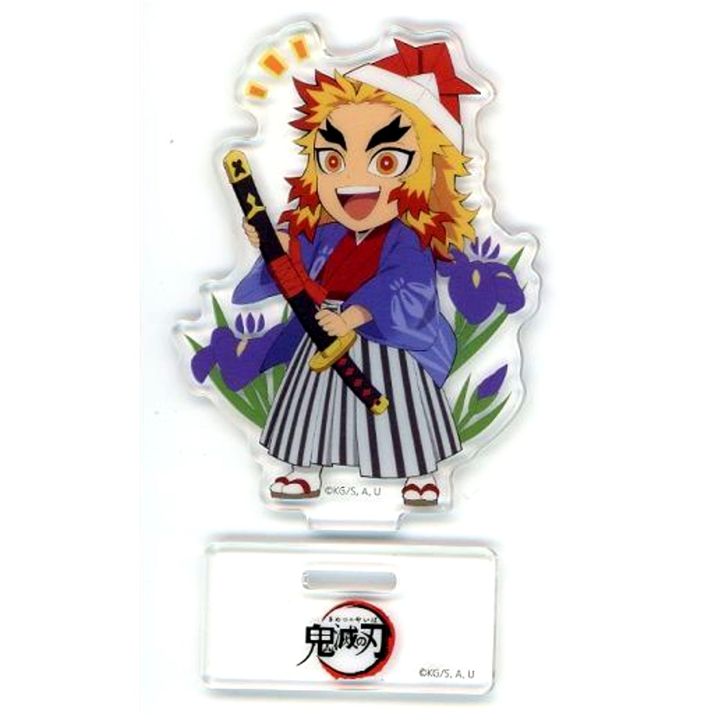 Kyojuro Rengoku Demon Slayer: Kimetsu no Yaiba x ufotable Cafe x Machi Asobi CAFE Children's Day Event 2022 Random Acrylic Stand B [USED]