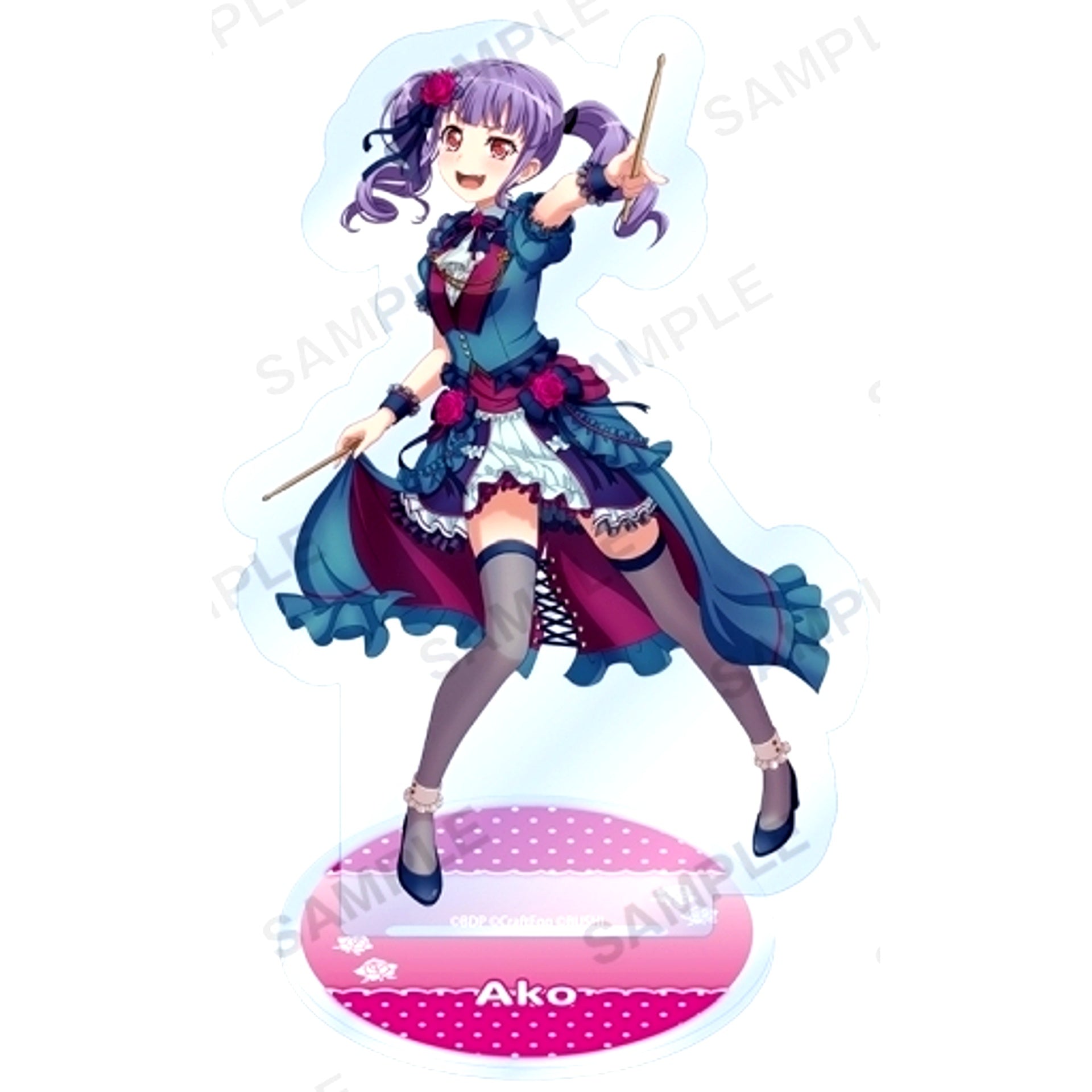 Ako Udagawa Roselia BanG Dream! Girls Band Party! 2022 Ver. Acrylic Stand [USED]