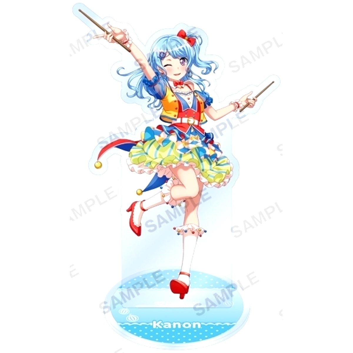 Kanon Matsubara 2022 Ver. BanG Dream! Girls Band Party! Hello, Happy World! Acrylic Stand [USED]