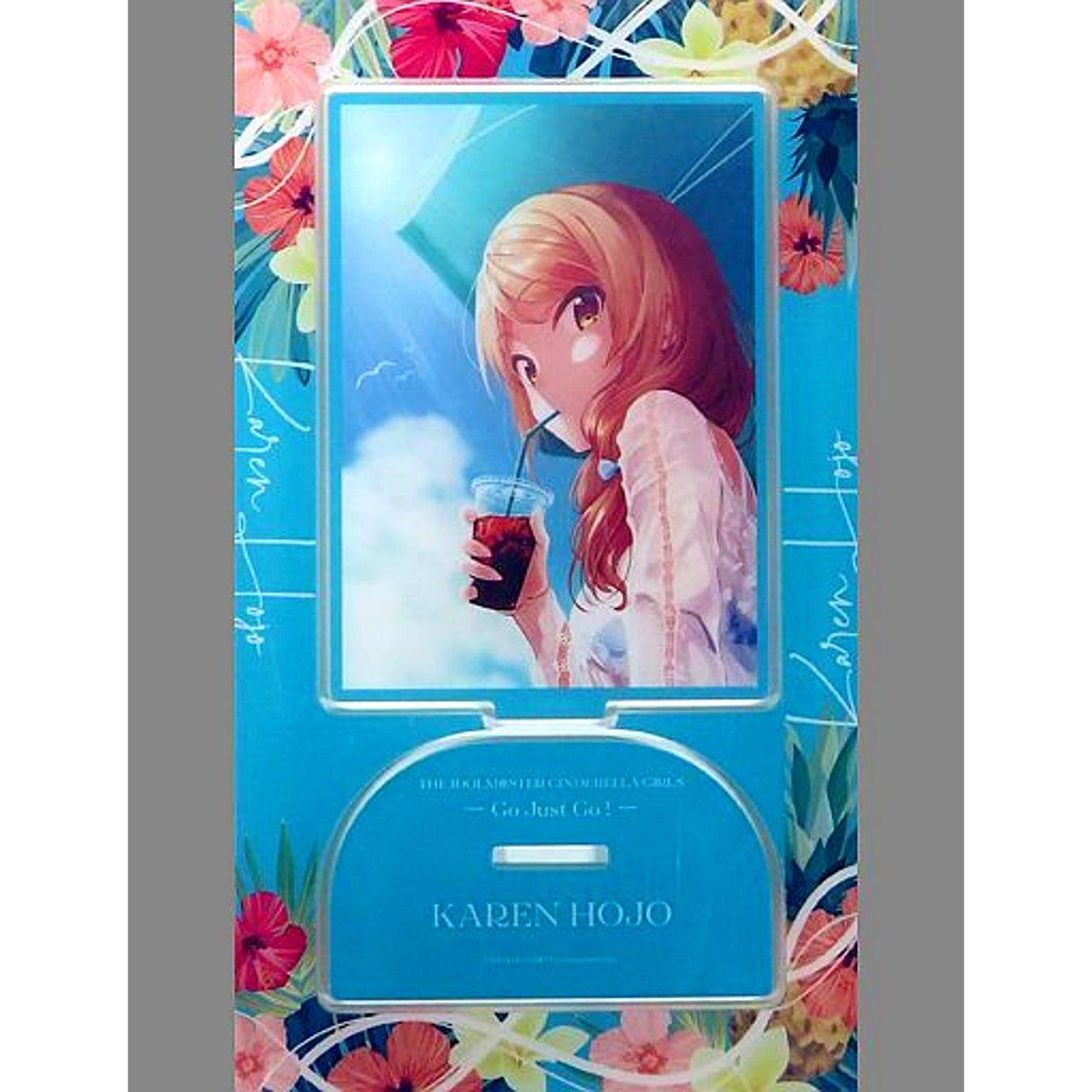 Karen Hojo Go Just Go! Acrylic Figure Idolmaster Cinderella Girls [USED]