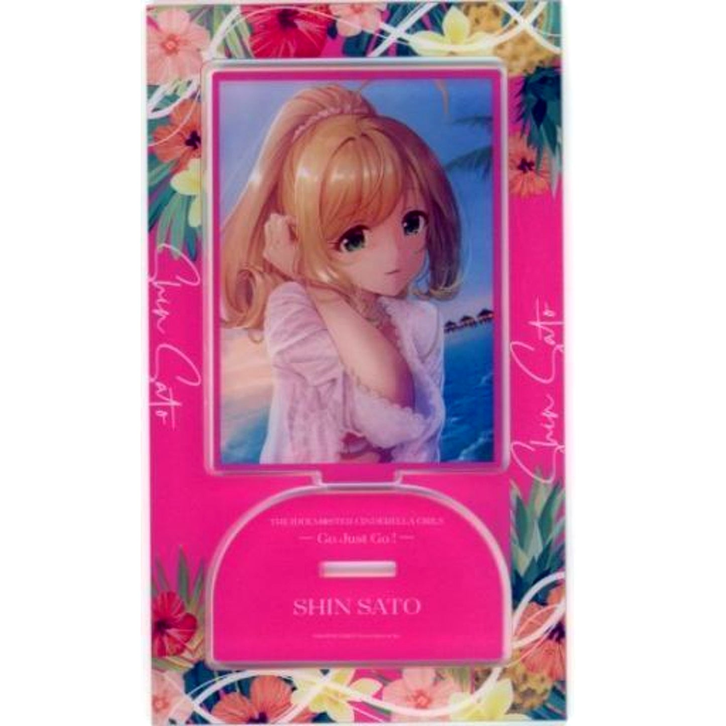 Shin Sato THE IDOLM@STER CINDERELLA GIRLS Go Just Go! Acrylic Figure [USED]