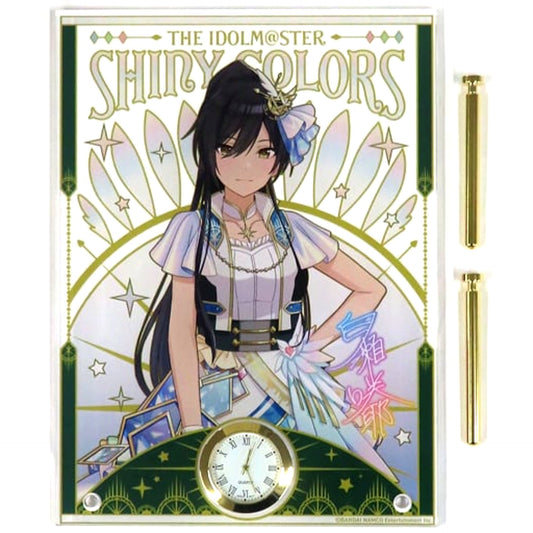 Sakuya Shirase Celestial Colors Ver. Shiny Colors Acrylic Art with Clock [USED]