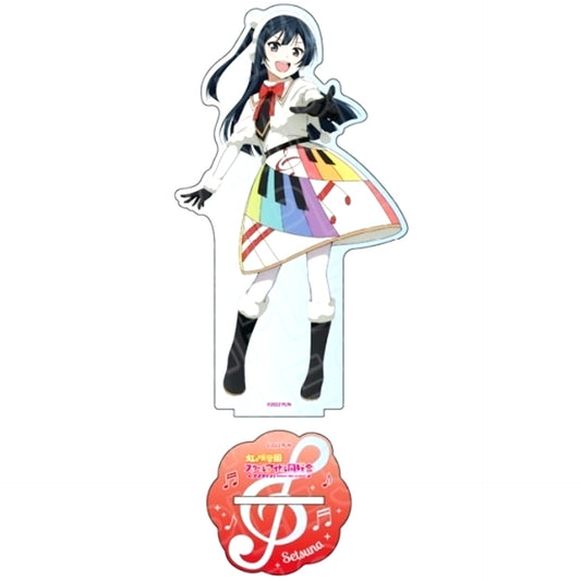 Setsuna Yuki Colorful Dreams! Colorful Smiles! ver Big Acrylic Stand Love Live! Nijigasaki High School Idol Club [USED]